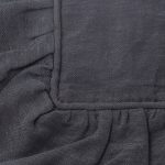 Amity home kiya bedspread swatch in midnight blue   textured woven fabric