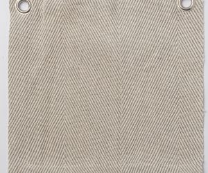Amity home titus coverlet swatch in natural   herringbone weave