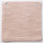 Amity home orlana coverlet swatch in petal pink   bouclé texture