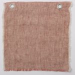 Amity home kent coverlet swatch in pomegranate   woven texture