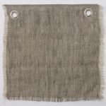 Amity home kent coverlet swatch in kale   woven texture with grommets