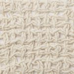 Amity home trawick coverlet swatch in ivory   chunky woven texture
