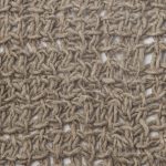 Amity home trawick coverlet swatch in natural   chunky open knit texture