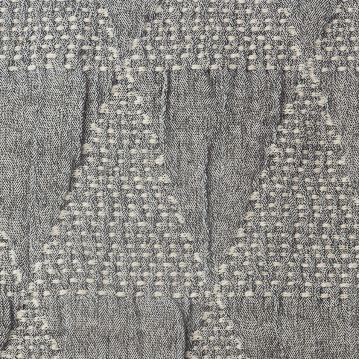 Zion Coverlet Swatch, Asphalt - Image 1