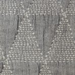 Zion Coverlet Swatch, Asphalt