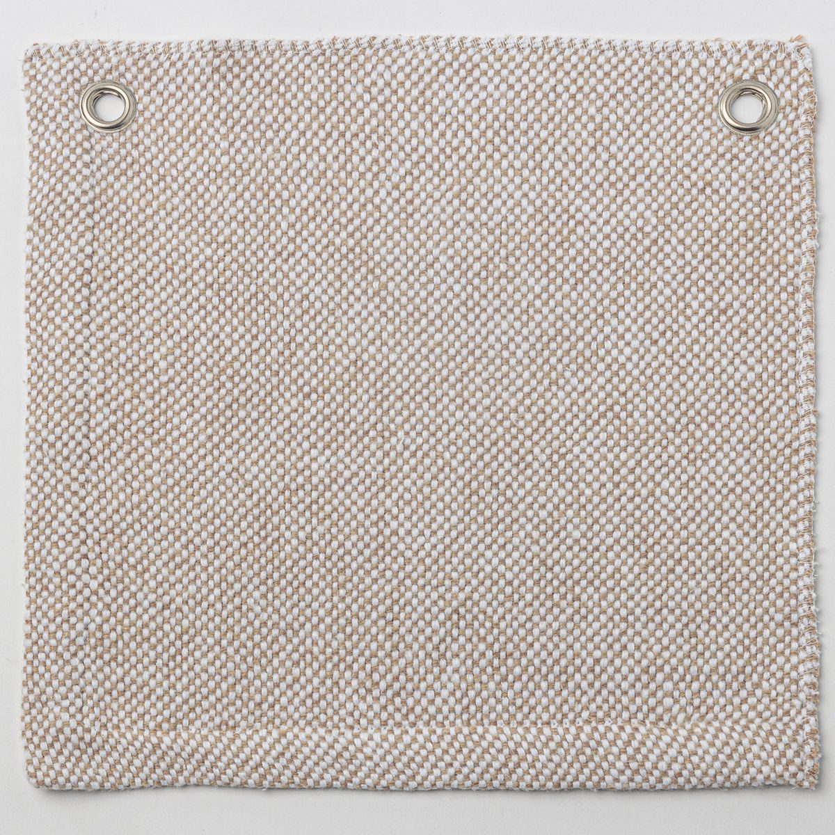 Amity home silas coverlet swatch in natural   textured weave fabric