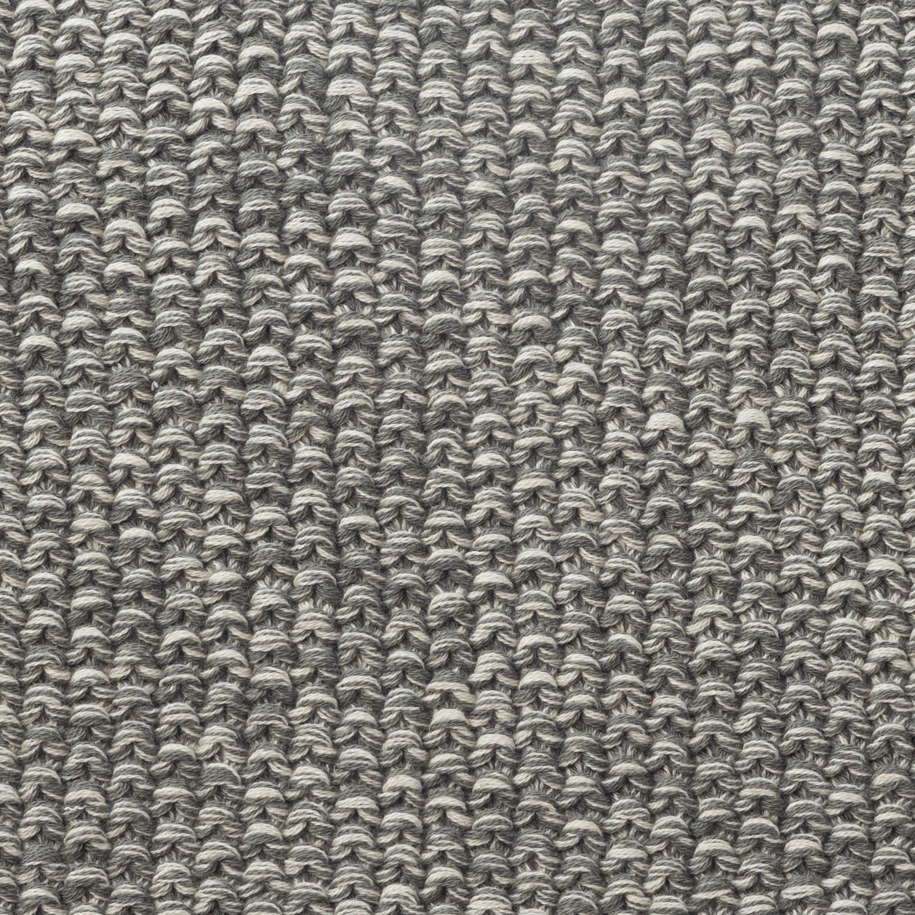 Swckd2002g14 | Amity Home Amity home egan coverlet swatch in grey textured knit weave