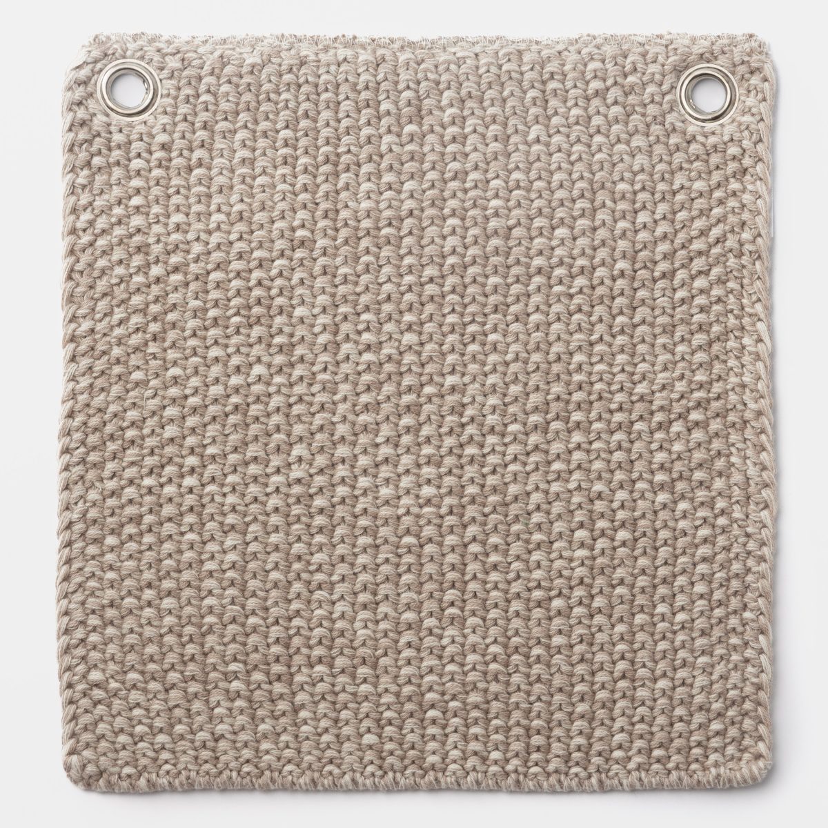 Amity home egan coverlet swatch in stone   chunky knit texture