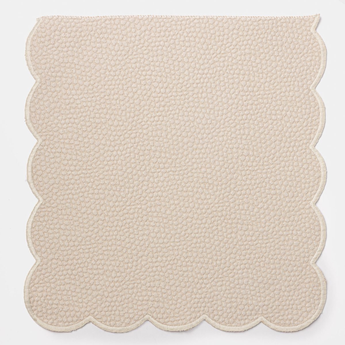 Hugo Coverlet Swatch, Sand Shell - Image 1