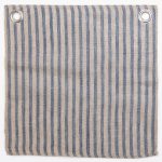 Amity home bernadette duvet swatch in steel blue   vertical stripes