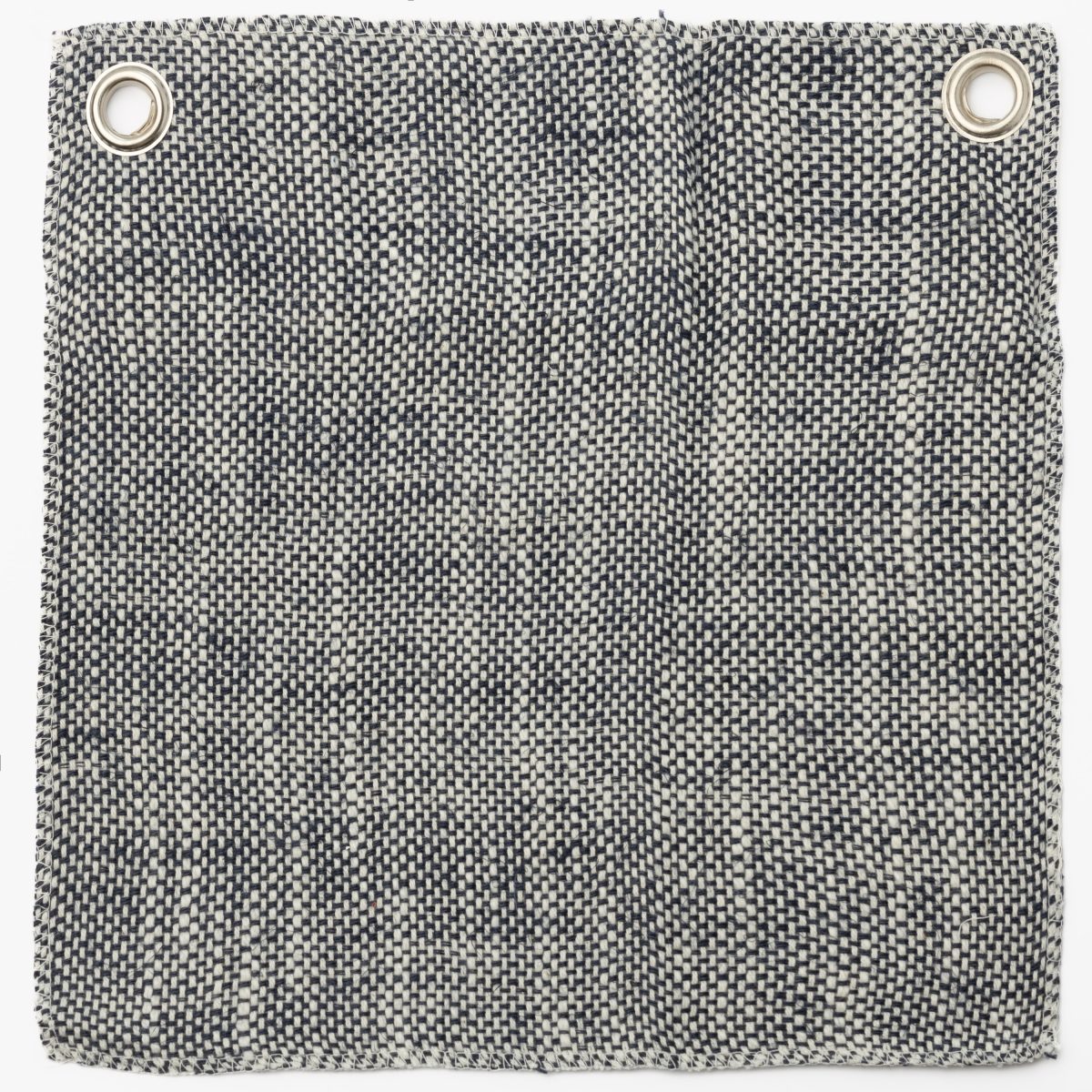 Amity home jerome duvet cover swatch in indigo   fabric with metal grommets