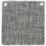 Amity home jerome duvet cover swatch in indigo   fabric with metal grommets