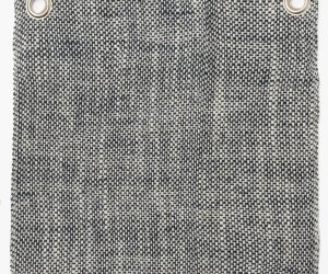 Amity home jerome duvet cover swatch in indigo   fabric with metal grommets