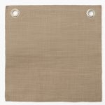 Amity home pure duvet swatch in mushroom   textured fabric weave
