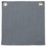 Amity home pure duvet swatch in shadow   metal grommets