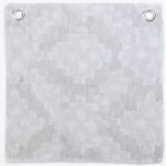 Amity home dawson duvet swatch in grey   subtle woven abstract pattern