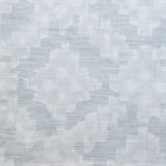 Amity home dawson duvet swatch in sea glass   woven geometric pattern