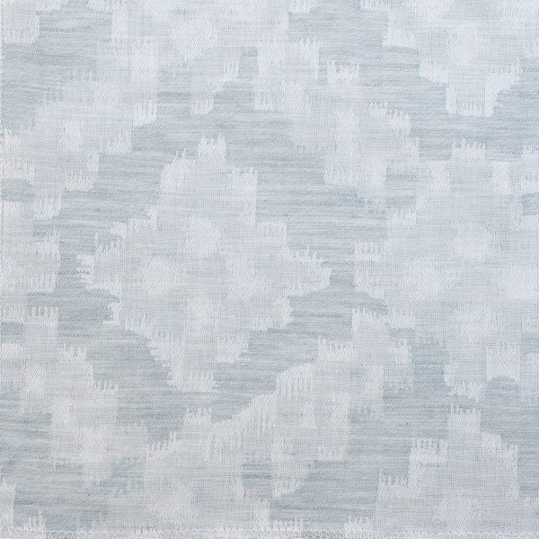 Amity Home Dawson Duvet Swatch in Sea Glass - Woven Geometric Pattern