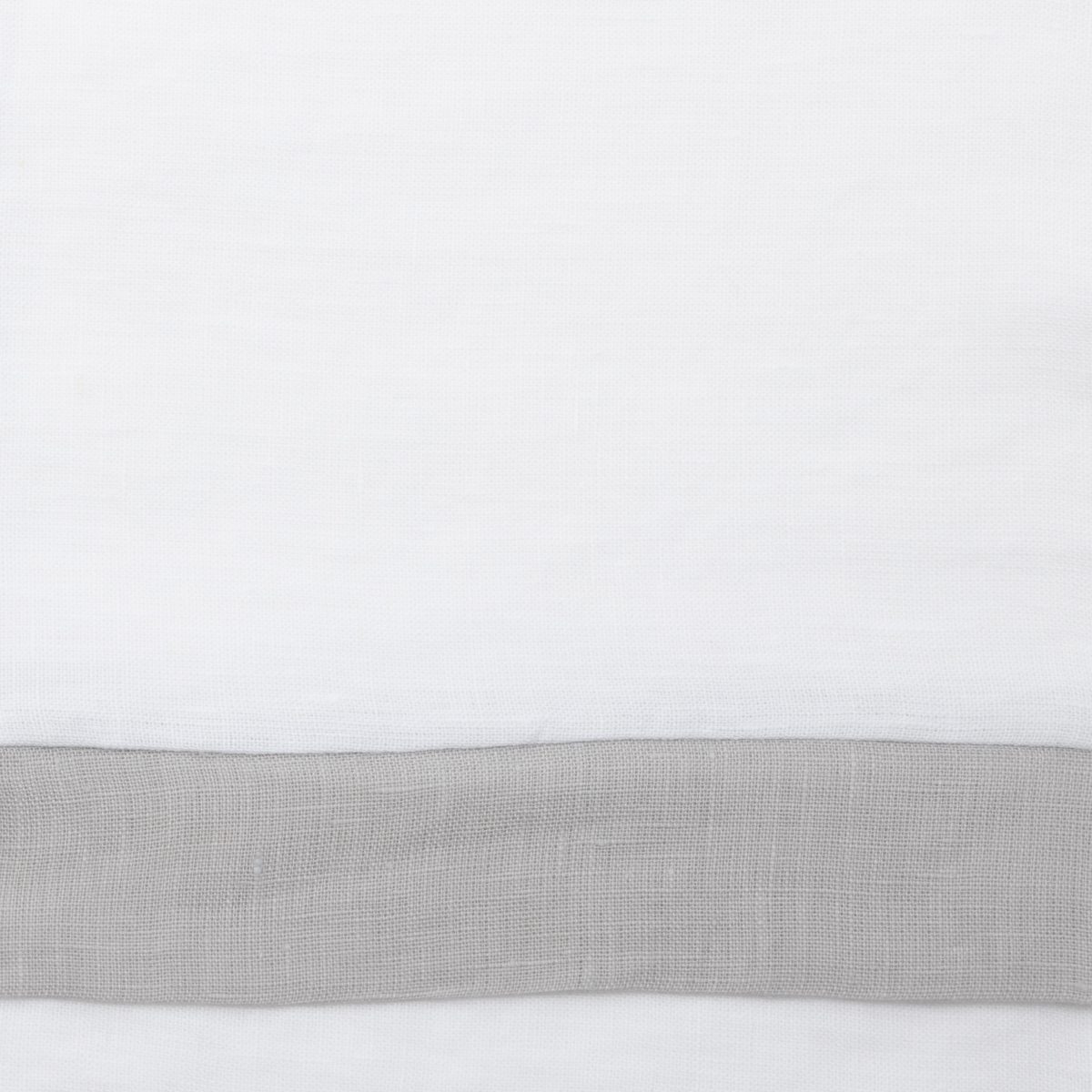 Amity home orfeo duvet cover swatch in whitegrey   woven texture