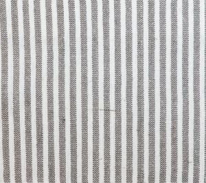 Amity home brayden duvet swatch in grey   striped linen weave