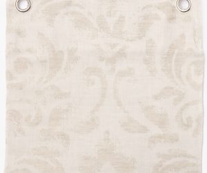 Amity home odette duvet cover swatch in natural   subtle damask pattern
