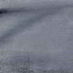 Amity home lia duvet cover swatch in steel blue   soft velvet texture