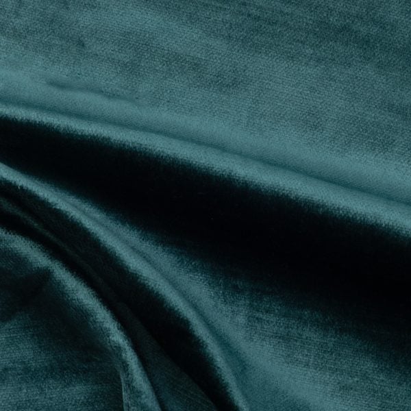 Amity Home Lia Duvet Swatch in Peacock - Plush Velvet Texture