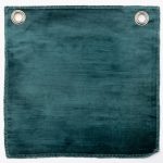 Amity home lia duvet swatch in peacock   plush velvet texture