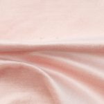 Amity home lia duvet swatch in petal pink   soft velvet texture