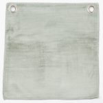 Amity home lia duvet swatch in sea glass   fabric swatch with grommets