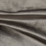 Amity home lia duvet swatch in ash grey   plush velvet texture