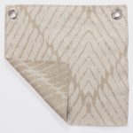 Amity home stella duvet cover swatch in natural   abstract chevron pattern