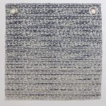 Amity home guthrie duvet cover swatch in navy grey   textured weave