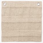 Amity home rugby duvet cover swatch in natural   textured horizontal stripes