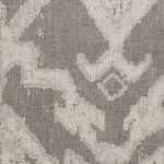 Amity home marco duvet cover swatch in grey ikat   distressed woven texture