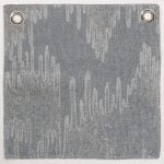 Amity home loren duvet cover swatch in limestone   abstract woven pattern