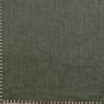 Amity home bryce duvet cover swatch kale   woven fabric with stitched edge