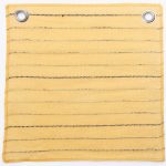 Amity home cambria duvet cover swatch in ochre   woven stripes