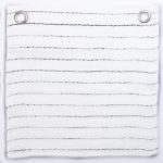 Amity home cambria duvet cover swatch in white   textured woven stripes