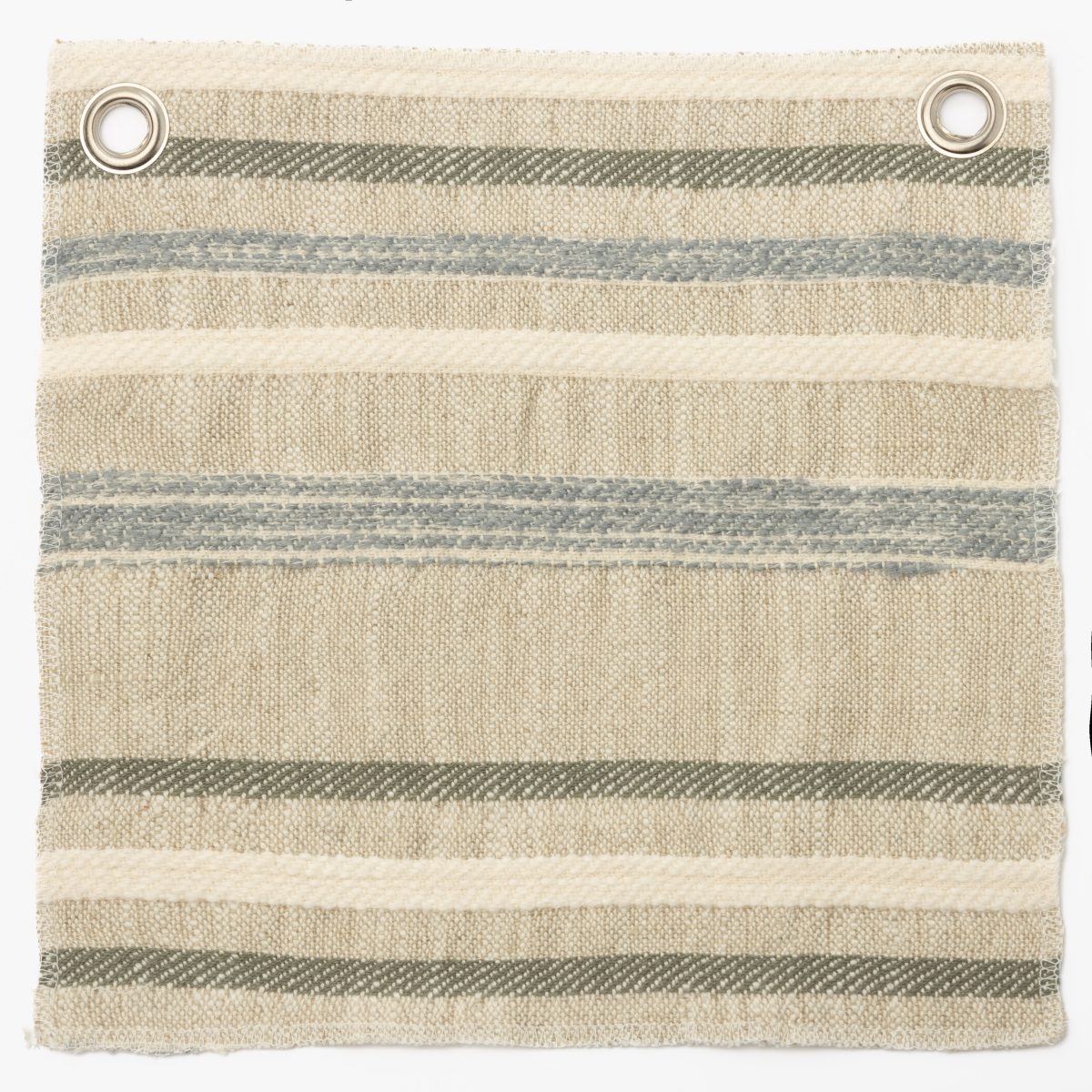 Amity home rockwell duvet cover swatch in neutral multi stripe   herringbone striped texture