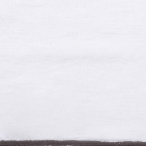 Amity home tyne swatch in white charcoal   contrasting fabric textures