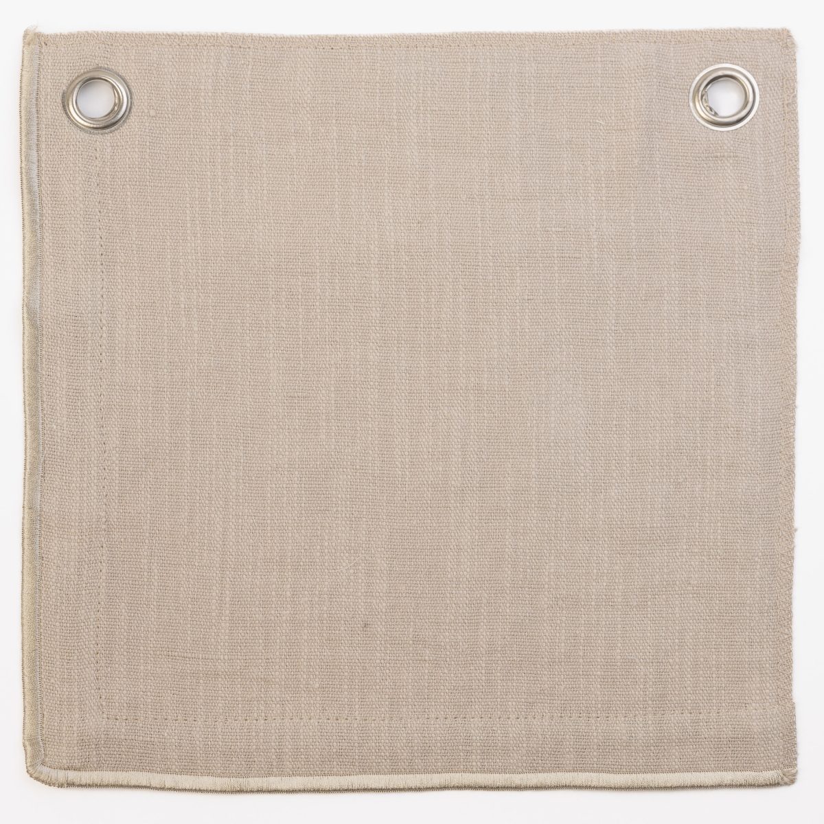 Amity home harlow duvet swatch in natural   linen weave with grommets
