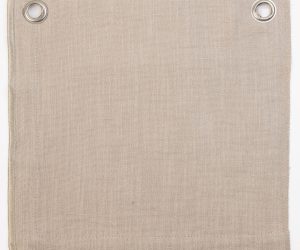 Amity home harlow duvet swatch in natural   linen weave with grommets