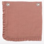 Amity home sadie duvet swatch in blush   ruffled edge