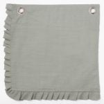 Amity home sadie duvet swatch in mineral   ruffled edge design