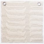 Amity home cunningham duvet swatch in natural   raised wave texture