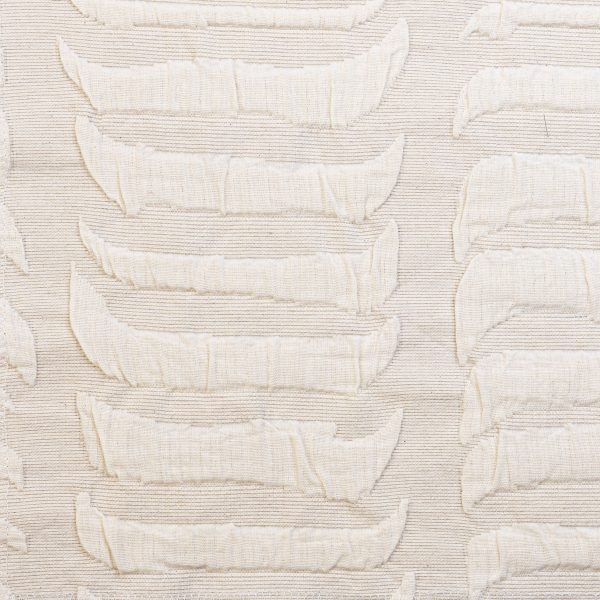 Amity Home Cunningham Duvet Swatch in Natural - Textured Wavy Pattern