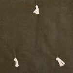 Amity home hawke quilt swatch in laurel   decorative tassels