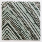 Amity home kingston swatch in green   abstract stripe pattern