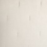 Amity home cartwright quilt swatch in natural ivory   subtle quilted texture